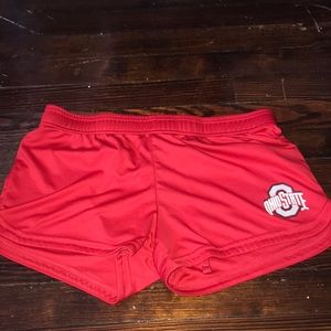 Red OSU shorts